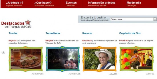 Pagina Triangulo del Cafe