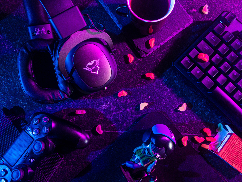 En la imagen se ven los elementos necesarios para ser gamer