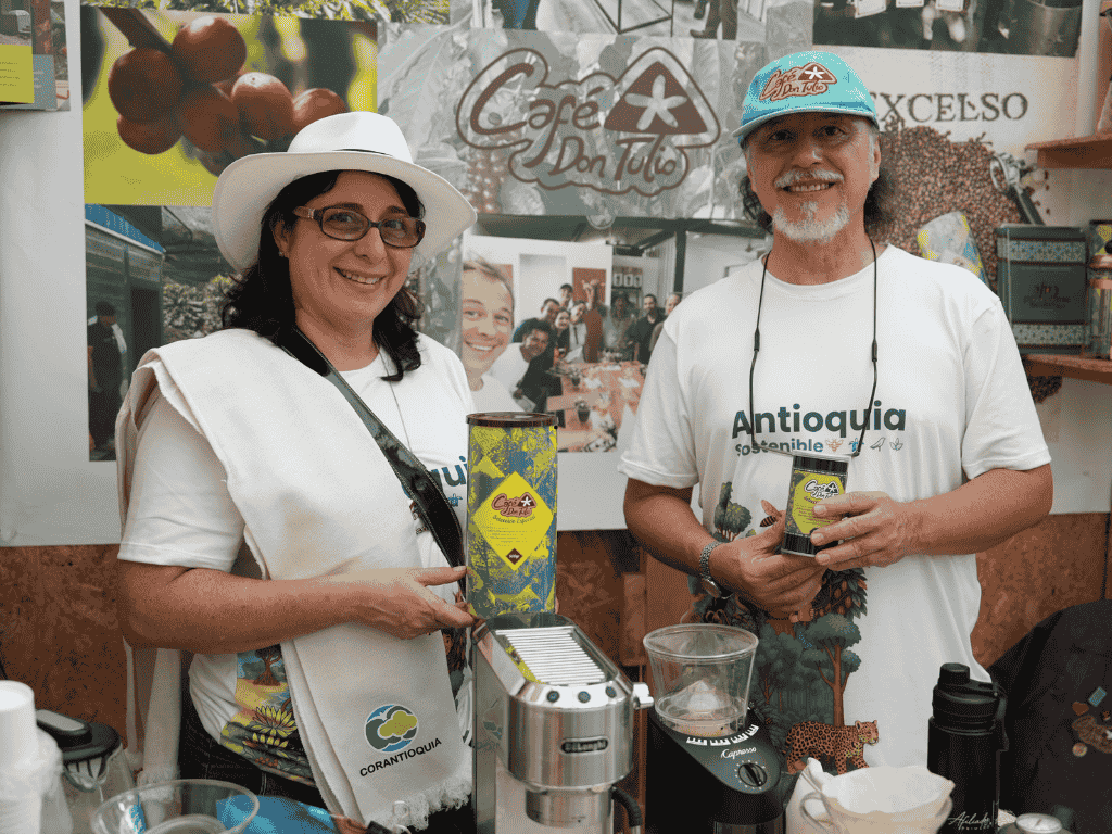 Foto: Corantioquia. Los emprendimientos acompañados por Corantioquia cerraron con broche de oro su participación en la Gran Vitrina Verde.