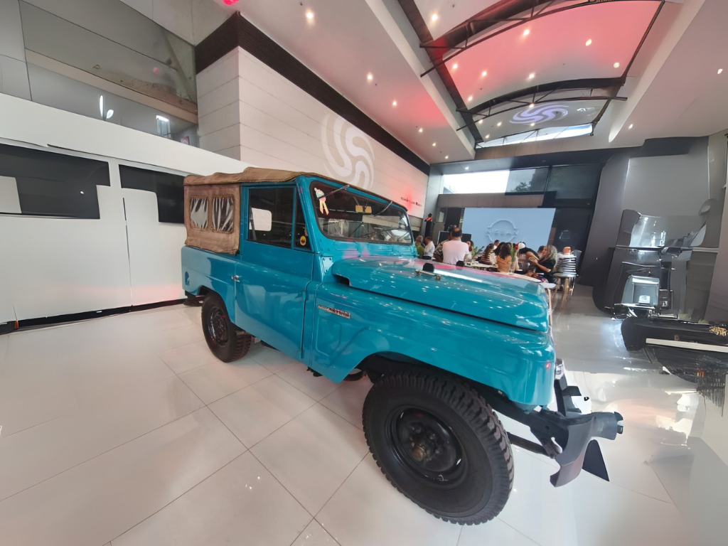 Foto: ABC Economía. Nissan está celebrando en Medellín los 65 años de una saga que nació de un trueque improbable: café por Patrols.