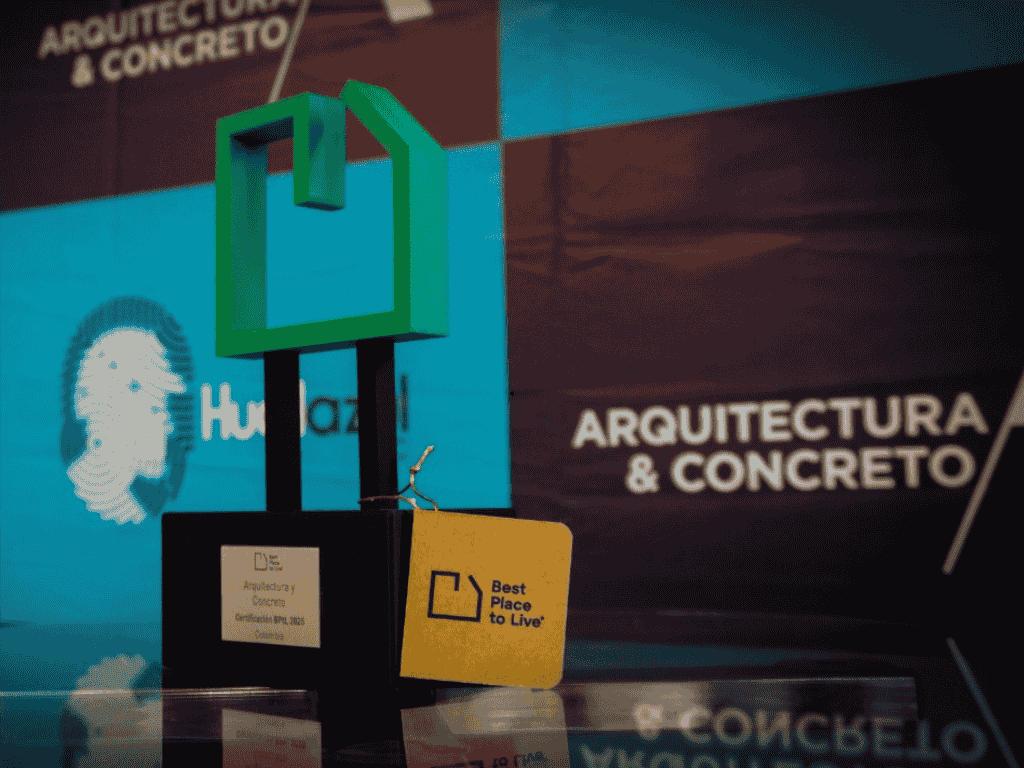 Foto: AYC. Arquitectura y Concreto recibió la Certificación Best Place to Live que mide la experiencia integral de los compradores de vivienda.