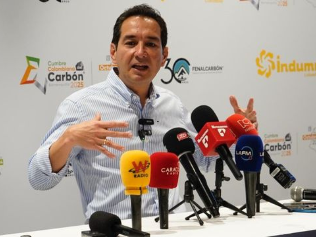 En la imagen aparece Carlos Cante, presidente de Fenalcarbón.