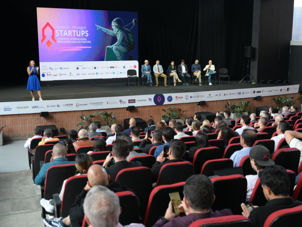 Foto: Distrito de Medellín. Medellín se consolida como epicentro de la innovación iberoamericana al inaugurar hoy el Congreso Internacional de Startups 2025.
