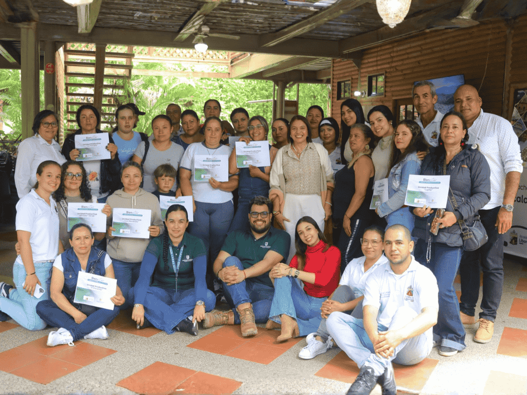 Foto: Gobernación. La Primera Dama de Antioquia, Susana Ochoa Henao, ha liderado la puesta en marcha de 218 nuevas unidades productivas en 12 municipios.