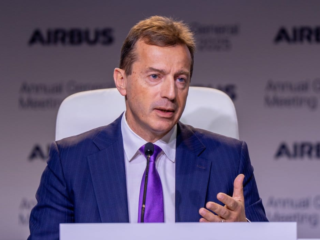 Foto: Cortesía. El presidente de Airbus, Guillaume Faury, aseguró que el problema de software en miles de aviones A320 ya está resuelto al 100%.