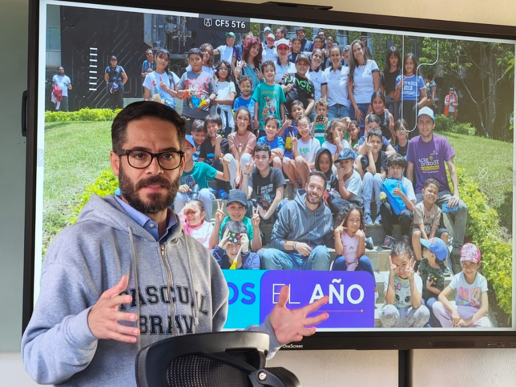 Foto: Juan Carlos Santamaría. Juan Pablo Arboleda, rector de la Institución Universitaria Pascual Bravo, cierra un periodo de ocho años con cifras récord.