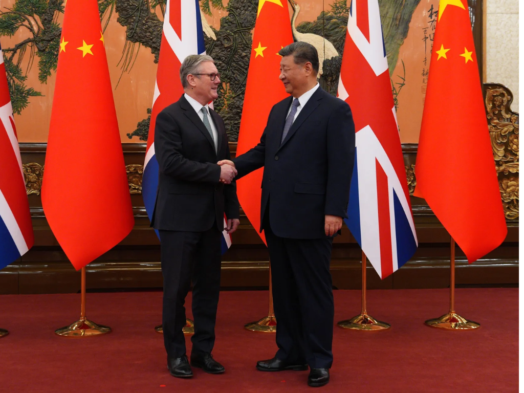 Foto: Cortesía. El primer ministro británico, Keir Starmer, ha sellado una nueva etapa de "estabilidad y claridad" con el presidente Xi Jinping.