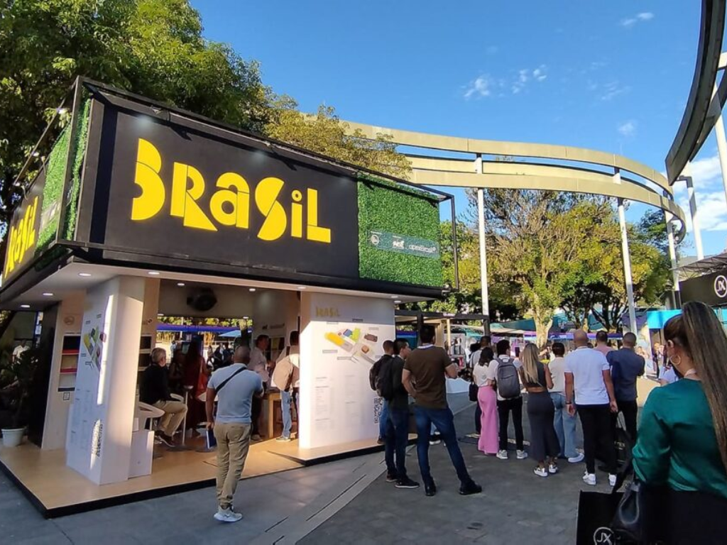 Foto: Cortesía. Brasil participa en Colombiatex 2026 con 35 empresas de Texbrasil y 6 de maquinaria ABIMAQ.