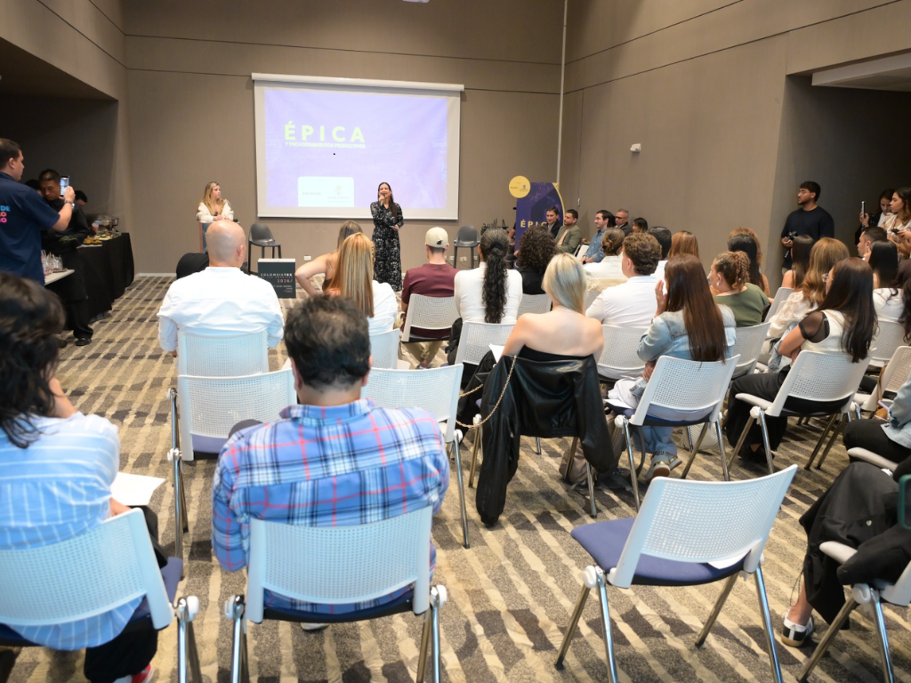 Foto: Distrito de Medellín. Inexmoda y la Alcaldía de Medellín lanzan en Colombiatex 2026 Épica Reto de Innovación y Encadenamientos Productivos 2026.