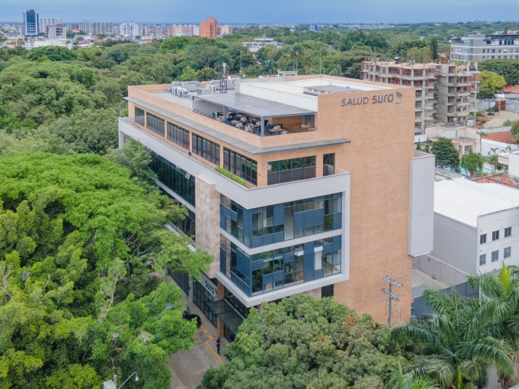 Foto: Salud Sura. Salud Sura invierte $10.000 millones en nueva sede Río Lili Cali: 2.442 m² con foco en la prevención para 55.000 afiliados región.