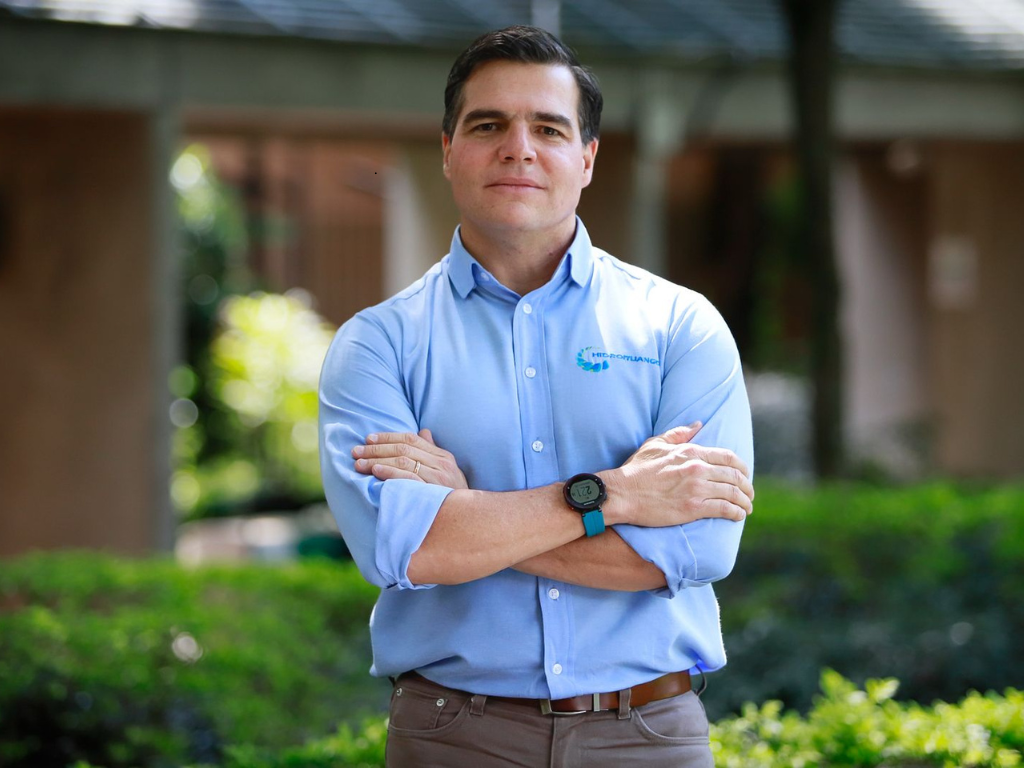 En la imagen aparece Alejandro Arbeláez, Gerente de Hidroituango S.A.