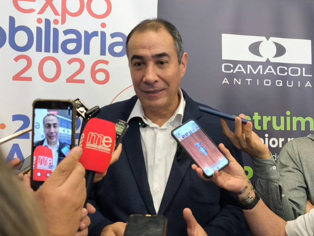En la imagen aparece el Gerente de Camacol Antioquia, Eduardo Loaiza Posada.