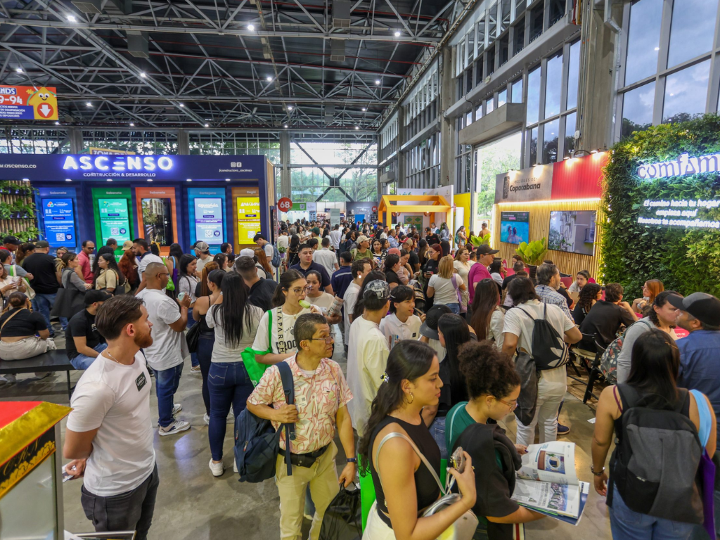 Foto: Cortesía. Visita Expoinmobiliaria 2026 en Plaza Mayor del 27 de febrero al 1 de marzo. Oferta récord de 518 proyectos de vivienda y locales.