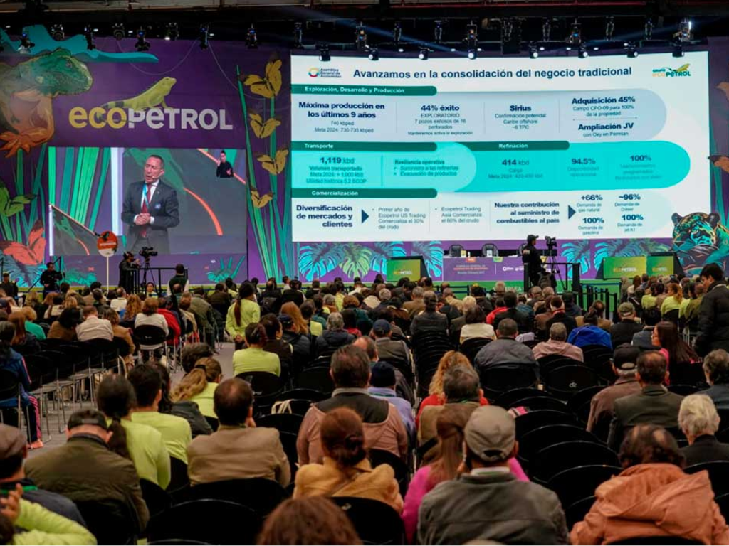Foto: Ecopetrol. Ecopetrol pagará $121 por acción en 2026, una caída del 43% frente al año pasado. Conozca las fechas de pago y los detalles de la Asamblea.