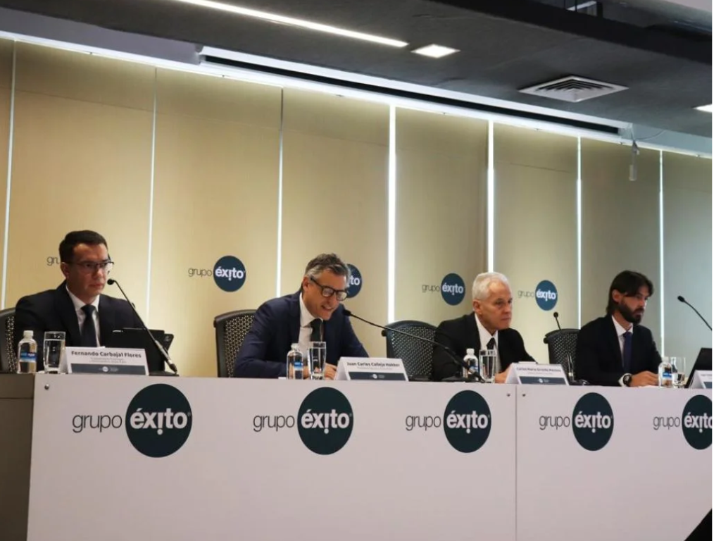 Foto: Grupo Éxito. Grupo Éxito elige junta directiva 2026-2028 y aprueba dividendos siete veces superiores al año previo. Detalles de la Asamblea.