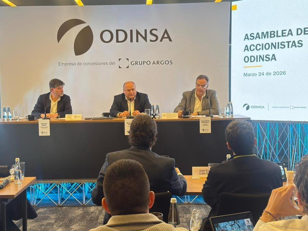 Foto: Tomada de DataIfx. Odinsa reportó utilidad de $148.152 millones en 2025. Conozca su expansión al sector hídrico y el balance de El Dorado y Túnel de Oriente.