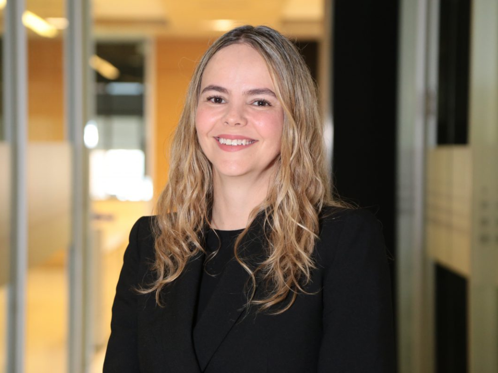 En la imagen aparece Juana Francisca Llano, presidente de Suramericana. Filial de Grupo Sura.