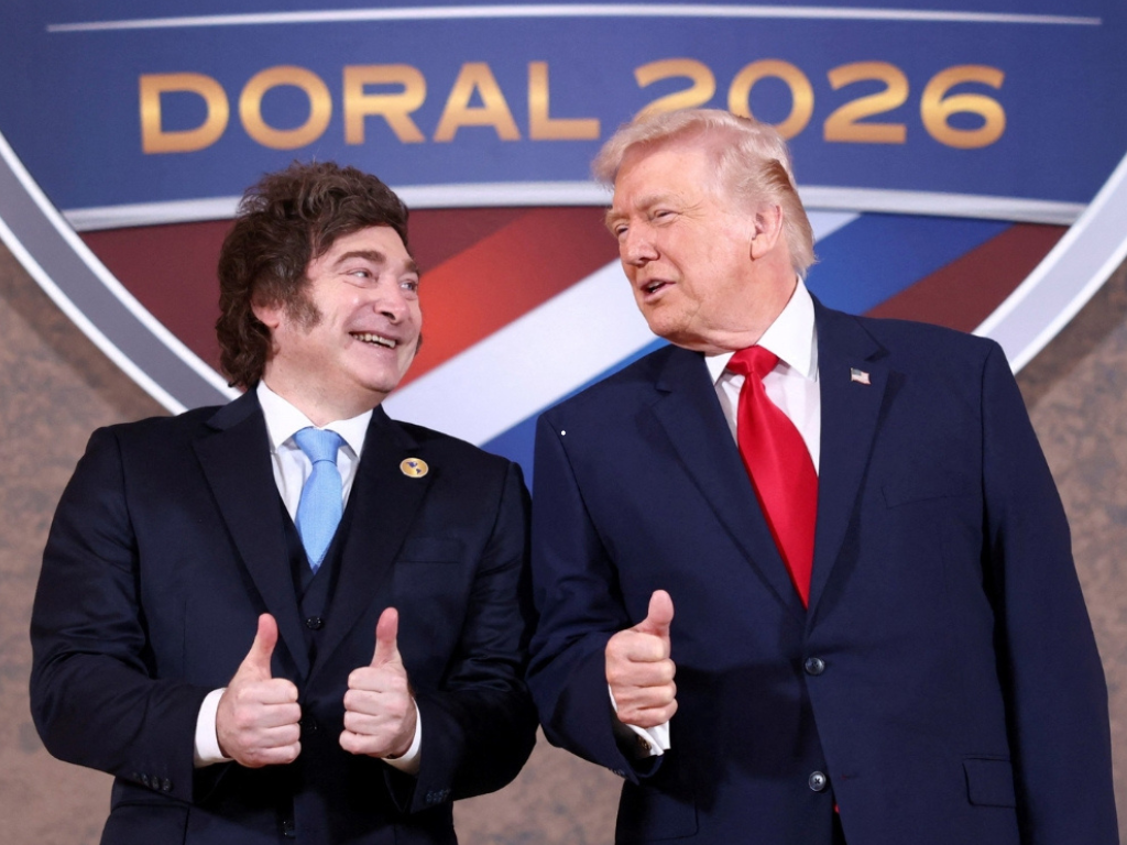 Foto: Cortesía. Javier Milei se unió a la alianza militar de Donald Trump contra el narcotráfico. Conozca los detalles del "Escudo de las Américas".