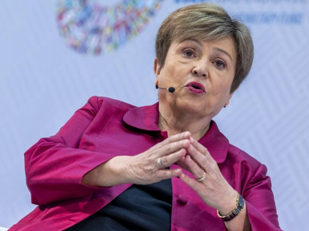 Foto: Cortesía. Kristalina Georgieva del FMI confirma el reestablecimiento de relaciones del FMI con Venezuela tras 7 años.