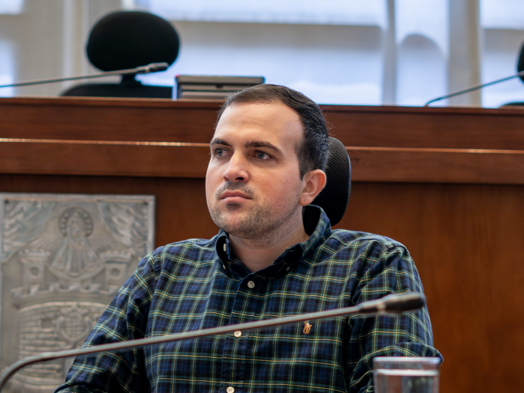 Foto: Alejandro De Bedout. El presidente del Concejo de Medellín, Alejandro De Bedout, rechaza la ratificación de Daniel Quintero en la Supersalud.