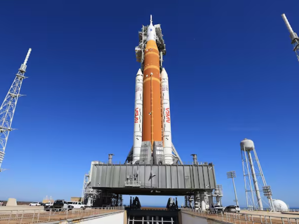 Foto: NASA. Histórico: La misión Artemis II de la NASA despegó con éxito este 1 de abril. Cuatro astronautas viajan a la órbita lunar tras 50 años.