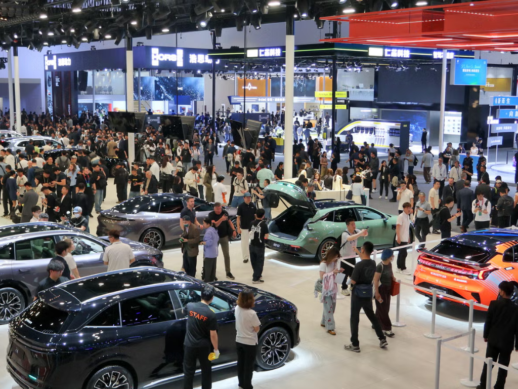 Foto: Cortesía. El Auto China 2026 presenta 1.400 vehículos en Pekín. MG lanza el MG4 y anticipa la llegada de IM Motors a Colombia.