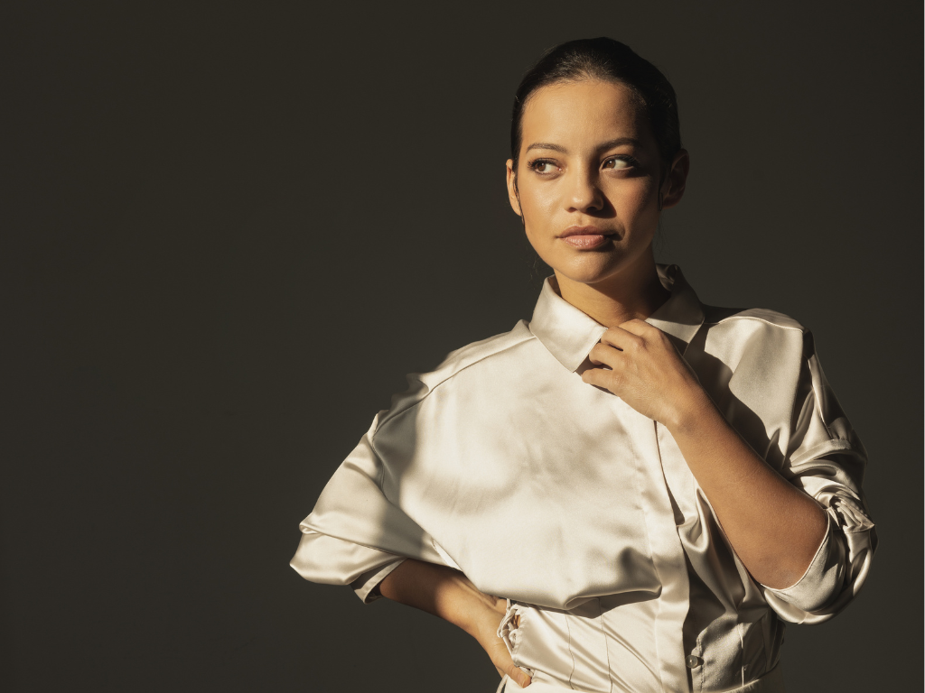 En la imagen aparece la actriz colombiana, Natalia Reyes.