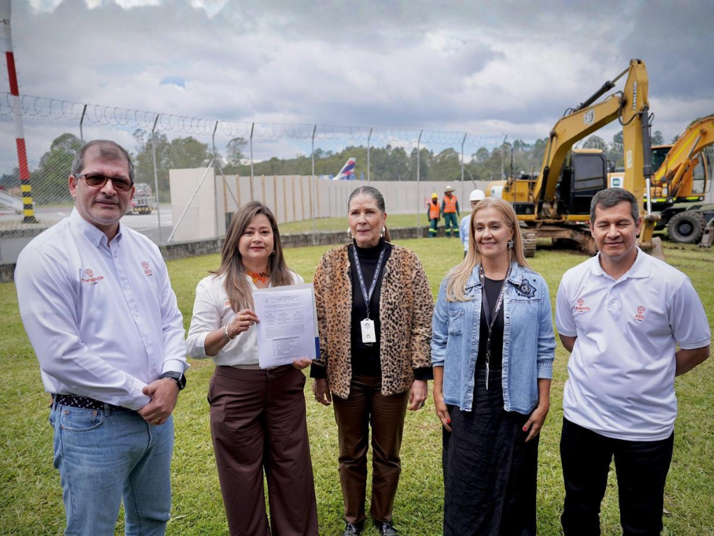 Foto: ANI. ANI inicia plan de choque en el Aeropuerto José María Córdova de Rionegro para ampliar capacidad a 17 millones de pasajeros.