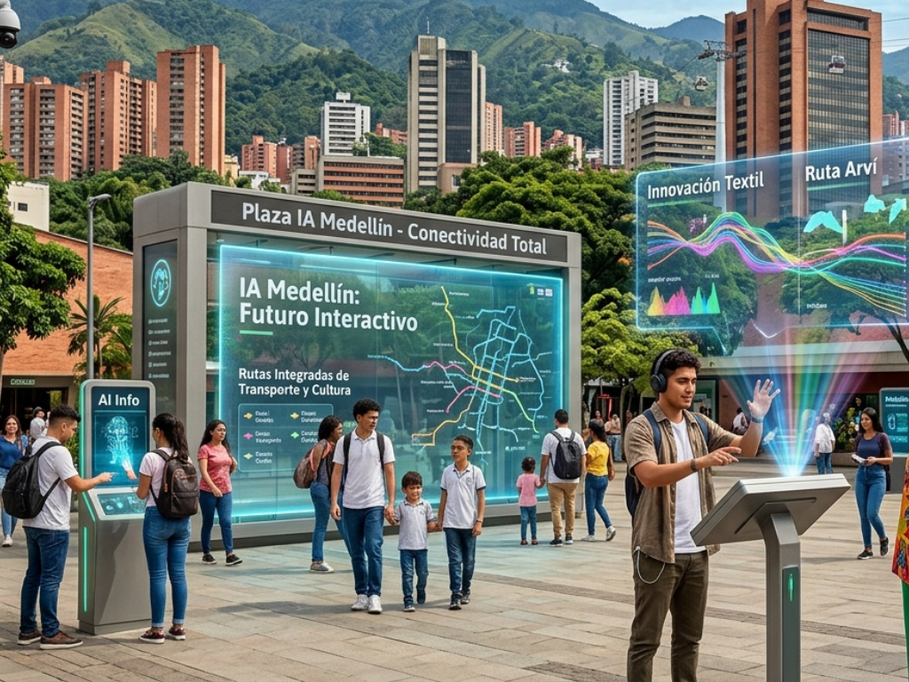 Foto: Cortesía. Medellín ratifica el liderazgo de su ecosistema de innovación en Medellín 2026 con INMERXIA, la primera Semana de la Inteligencia Artificial.