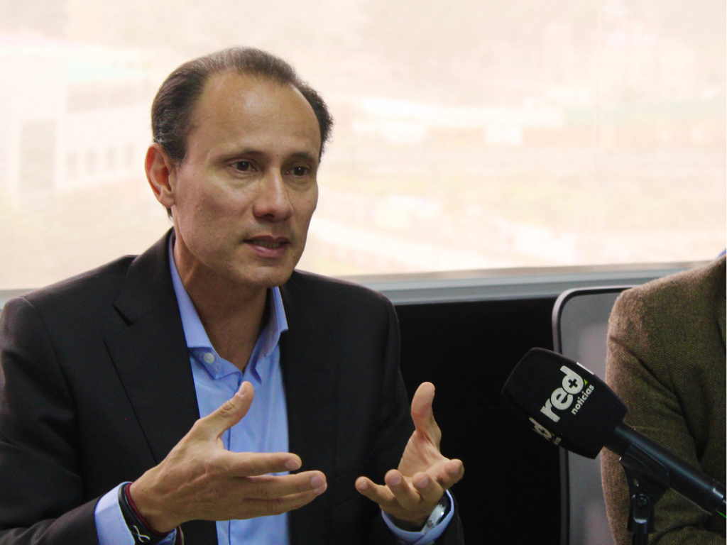 En la imagen aparece Alejandro Castañeda, presidente de ANDEG