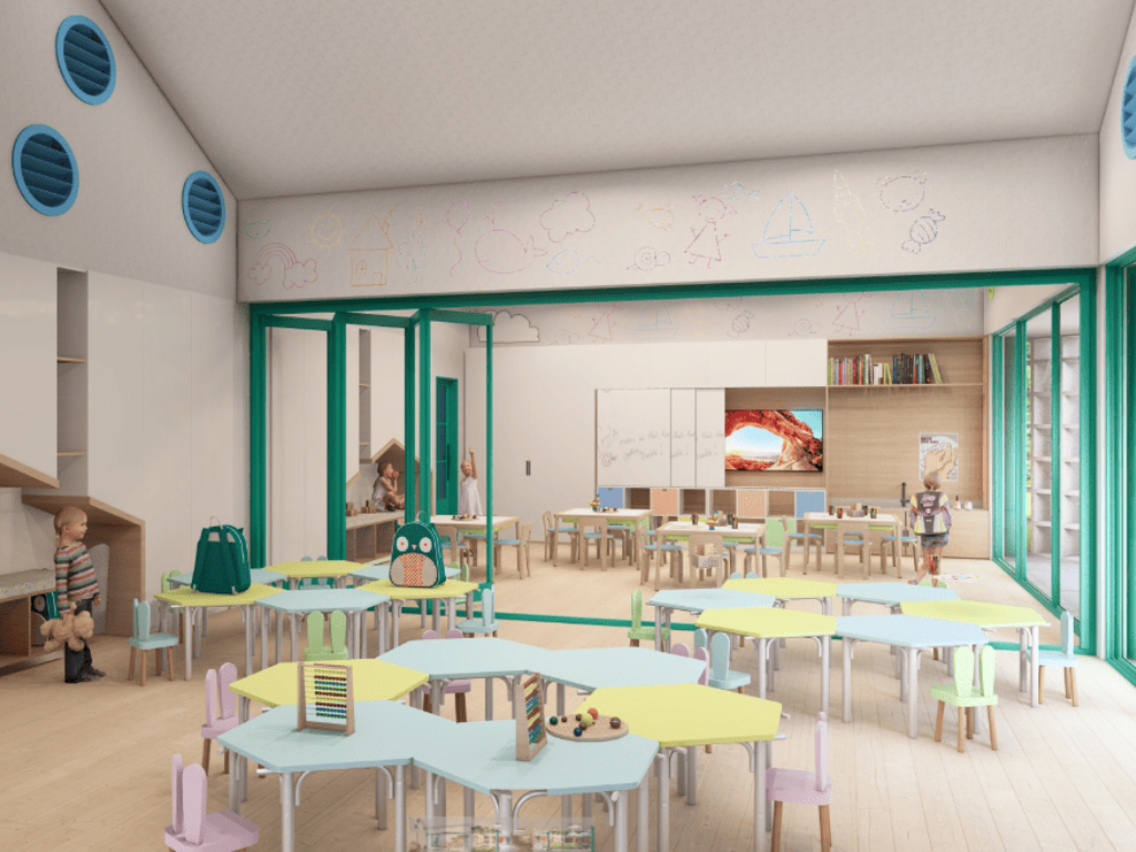 Foto: UPB. La UPB inauguró en su Ecocampus Laureles un preescolar innovador diseñado bajo la metodología Reggio Emilia.
