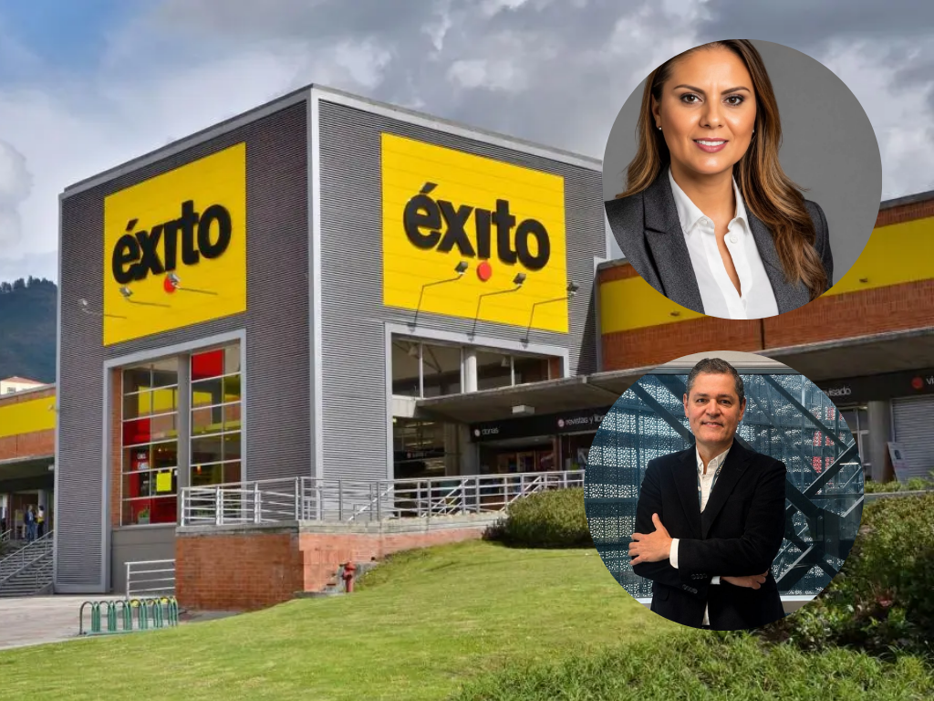 Foto: Éxito. Grupo Éxito busca consolidar su estrategia en Latam. Paula Sanabria es la nueva CCO y Juan Camilo Suárez el CDTO.