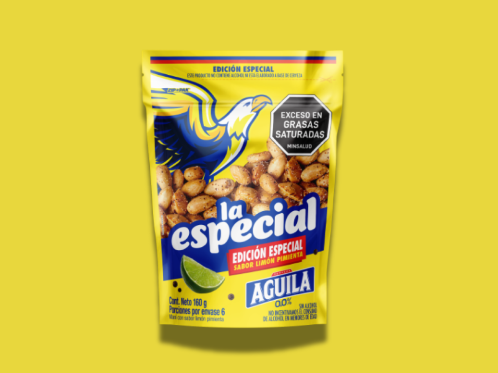 Foto: Cortesía. Bavaria y Grupo Nutresa firman alianza estratégica y lanzan edición especial de Maní La Especial con Cerveza Águila
