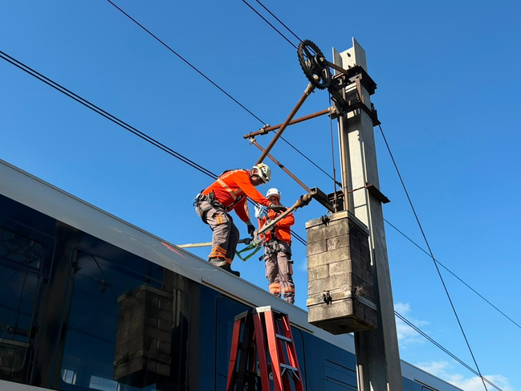 Foto: Metro de Medellín. El Metro de Medellín suspendió de manera temporal el servicio en seis estaciones del sur por un daño en la catenaria en Envigado. Se activaron rutas de contingencia.