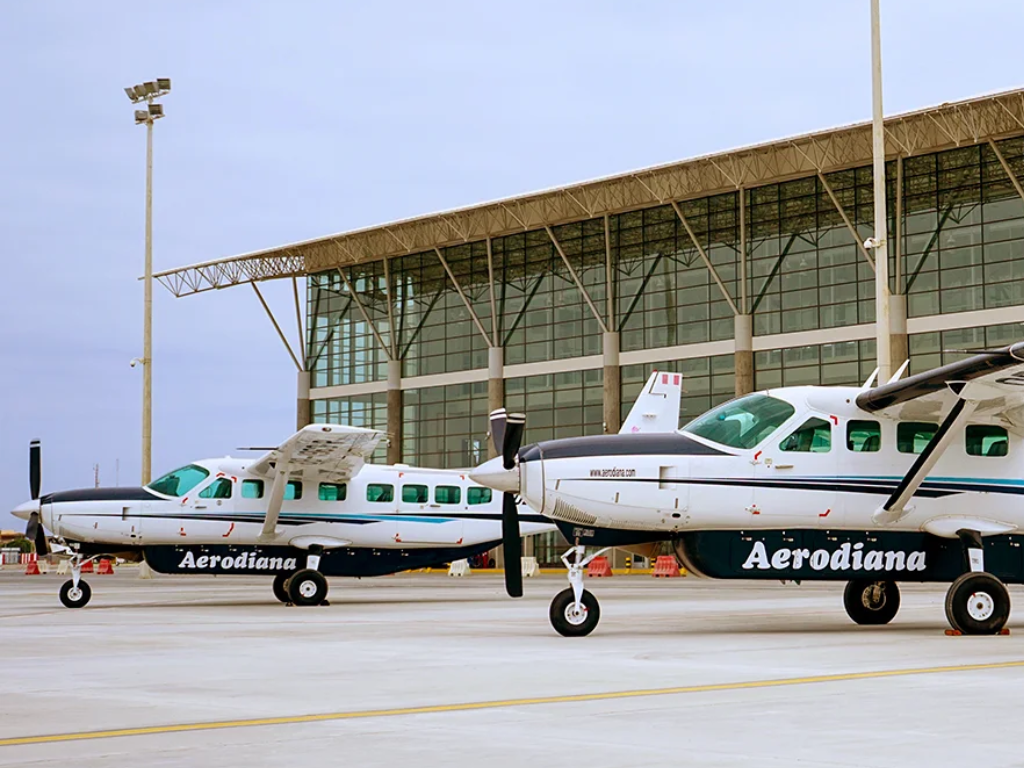Foto: Aerodiana. Perú suspende temporalmente a la empresa Aerodiana tras la caída de una avioneta en las Líneas de Nazca que dejó 13 fallecidos.