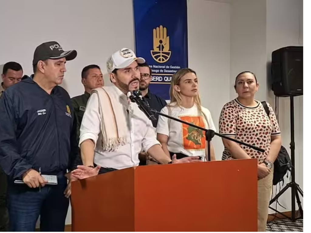 Foto: Cortesía. El presidente Abelardo de La Espriella declaró la emergencia económica y creó el Fondo Milagro para reconstruir las zonas del terremoto.