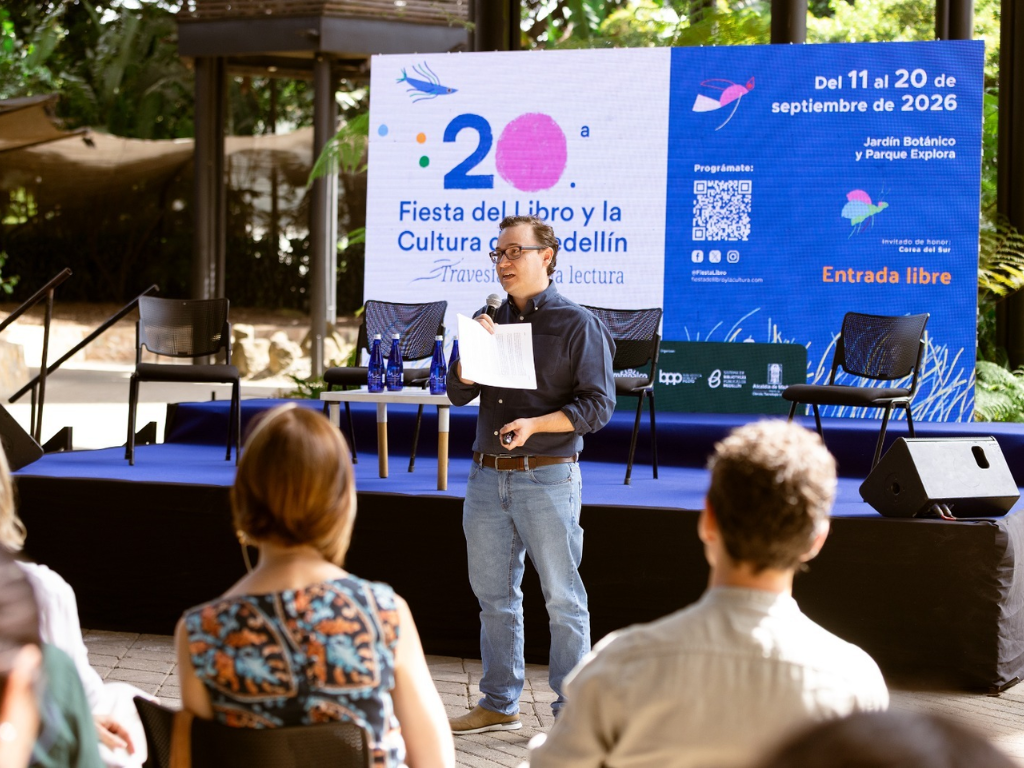 Foto: Distrito de Medellín. La Fiesta del Libro y la Cultura de Medellín celebra 20 años del 11 al 20 de septiembre. Ofrecerá 3.600 actividades y tendrá a Corea del Sur como invitado.