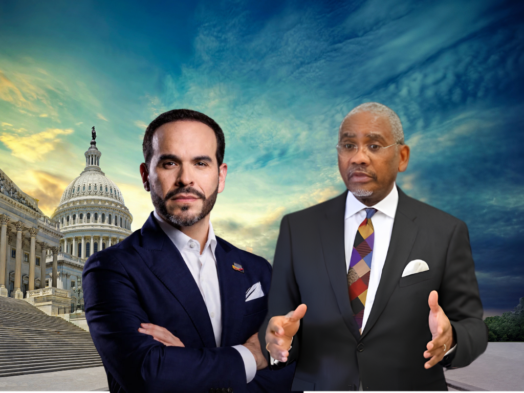 El congresista demócrata Gregory Meeks y Abelardo De La Espriella evaluaron las relaciones entre Colombia y Estados Unidos.