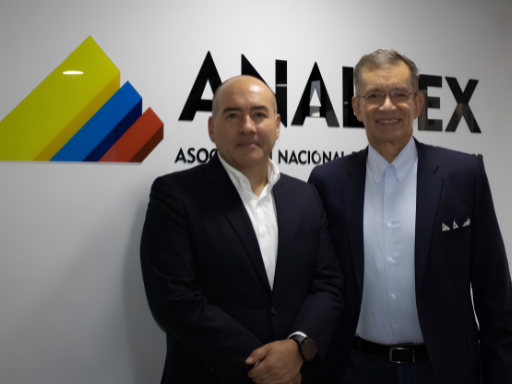 Foto: Analdex. La renuncia de Javier Díaz en Analdex tras 29 años marca un hito. La Junta designó al exnegociador Santiago Pardo Salguero.