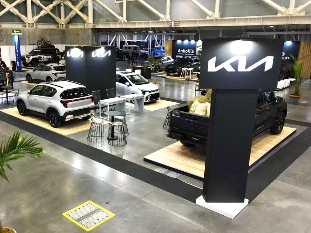 Foto: KIA. Las ventas de Kia en Antioquia crecieron 39,8% a septiembre de 2026 con 5.079 matrículas. La marca llega a Expocar con 12 modelos y ofensiva eléctrica.